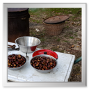 Kastanienrösten bei Freunden